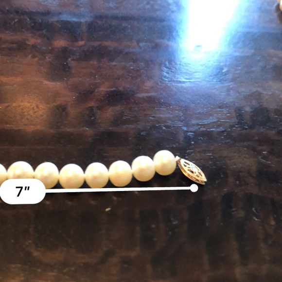Pearl Braclet Gold Clasp - Picture 2 of 2